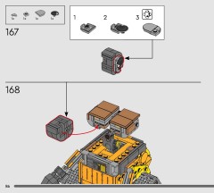 LEGO 43279 instructions page 86 – build guide