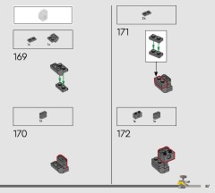 LEGO 43279 instructions page 87 – build guide
