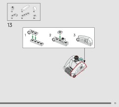 LEGO 43279 instructions page 11 – build guide