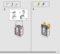 LEGO 43279 instructions page 21 – build guide