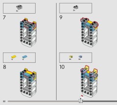 LEGO 43279 instructions page 22 – build guide
