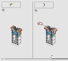 LEGO 43279 instructions page 24 – build guide