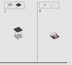 LEGO 43279 instructions page 3 – build guide
