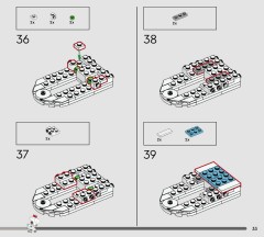 LEGO 43279 instructions page 33 – build guide