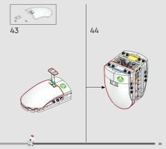 LEGO 43279 instructions page 35 – build guide