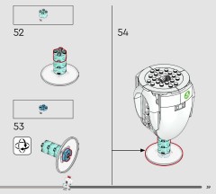 LEGO 43279 instructions page 39 – build guide