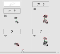 LEGO 43279 instructions page 41 – build guide
