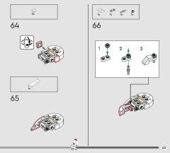 LEGO 43279 instructions page 43 – build guide