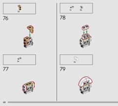 LEGO 43279 instructions page 48 – build guide
