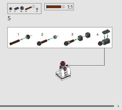 LEGO 43279 instructions page 5 – build guide