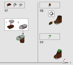 LEGO 43279 instructions page 57 – build guide