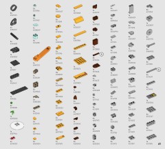 LEGO 43279 instructions page 61 – build guide