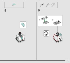 LEGO 43279 instructions page 7 – build guide