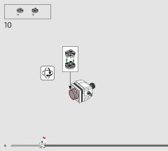 LEGO 43279 instructions page 8 – build guide