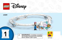 LEGO 43281 instructions page 1 – build guide