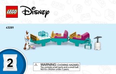 LEGO 43281 instructions page 1 – build guide