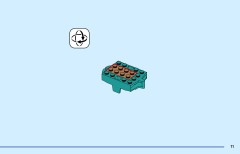 LEGO 43281 instructions page 11 – build guide