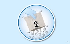 LEGO 43281 instructions page 3 – build guide