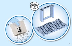 LEGO 43281 instructions page 3 – build guide