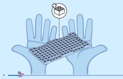 LEGO 43281 instructions page 8 – build guide