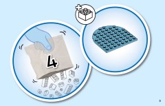 LEGO 43281 instructions page 3 – build guide