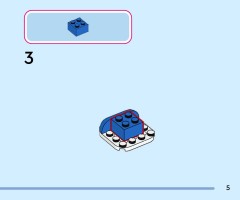 LEGO 43284 instructions page 5 – build guide