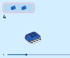 LEGO 43284 instructions page 6 – build guide