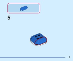 LEGO 43284 instructions page 7 – build guide