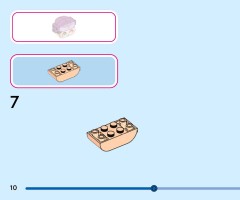 LEGO 43284 instructions page 10 – build guide