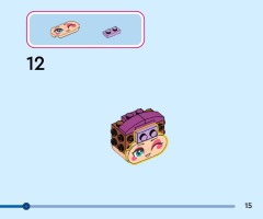 LEGO 43284 instructions page 15 – build guide