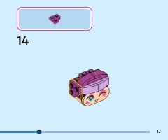 LEGO 43284 instructions page 17 – build guide