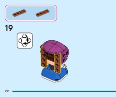 LEGO 43284 instructions page 22 – build guide