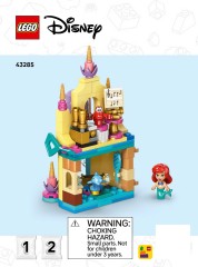 LEGO 43285 instructions page 1 – build guide