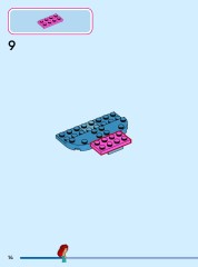 LEGO 43285 instructions page 14 – build guide