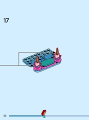 LEGO 43285 instructions page 22 – build guide