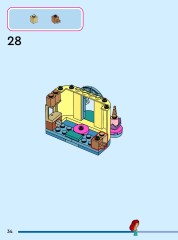 LEGO 43285 instructions page 34 – build guide