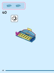 LEGO 43285 instructions page 48 – build guide