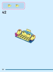 LEGO 43285 instructions page 50 – build guide