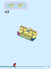 LEGO 43285 instructions page 51 – build guide