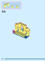 LEGO 43285 instructions page 52 – build guide