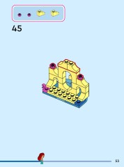 LEGO 43285 instructions page 53 – build guide