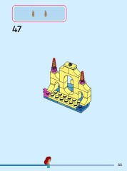 LEGO 43285 instructions page 55 – build guide