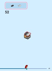 LEGO 43285 instructions page 61 – build guide