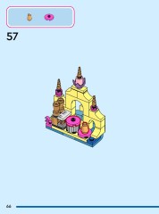 LEGO 43285 instructions page 66 – build guide