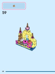 LEGO 43285 instructions page 68 – build guide