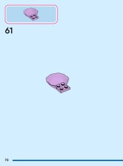 LEGO 43285 instructions page 70 – build guide