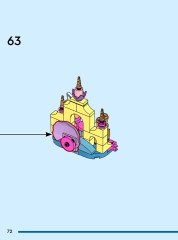 LEGO 43285 instructions page 72 – build guide