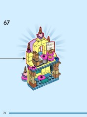 LEGO 43285 instructions page 76 – build guide