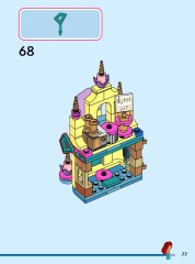 LEGO 43285 instructions page 77 – build guide