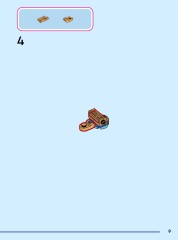 LEGO 43285 instructions page 9 – build guide